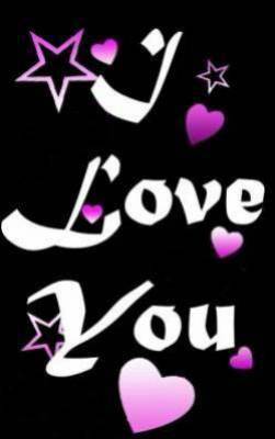 I love you my love